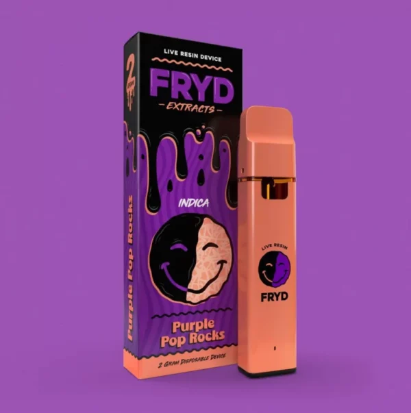 Purple Pop Rocks Fryd